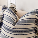 Axyaa Boho Tassel Cushion Cover Fringed Jacquard for Sofa Bed Living Room