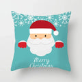 Axyaa Santa Claus Polyester Throw Pillow Case 45X45CM