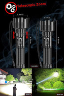 Axya XHP70/XHP50 LED Flashlight: Powerful Aluminum Tactical Torch