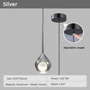 Axyaa Nordic LED Pendant Chandelier for Bedroom and Living Room