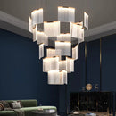 Axyaa Modern LED Chandelier for Indoor Dining Room Lighting