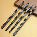 Axyaa Alloy Sushi Chopsticks Set: Commercial Grade, Anti-slip, Durable, 5 Pairs