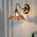 Axyaa Clear Glass LED Wall Sconce Modern Brass Fixture Applique Murale