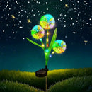 Axyaa Solar Flower Lights: Decorative Outdoor Garden Decor, Waterproof Pathway Lighting