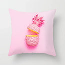 Axyaa Tropical Leaf Print Pillowcase for Living Room Sofa