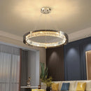 Axyaa Nordic Crystal Ceiling Chandelier LED Light Golden Lighting for Bedroom Living Room Kitchen