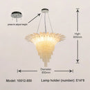 Axyaa Luxury Crystal Ceiling Chandelier for Elegant Interior Decor