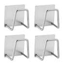 Stainless Steel Sink Sponge Racks by Axyaa: Wall-Mounted Kitchen Drain Storage
