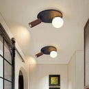 Axyaa Italian Retro Wabi Sabi Ceiling Light for Entry Corridor & Balcony