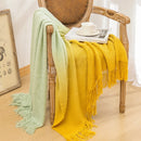 Axyaa Texture Gradient Pineapple Corn Kernels Nap Blanket