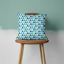 Axyaa Green Heart Leaf Pattern Pillowcase - Home Decor Pillow Case