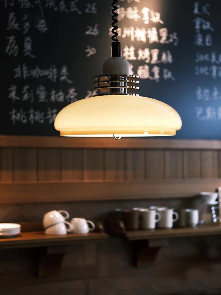 Axyaa Retro Glass Ceiling Chandelier Pendant Lights for Home Decor