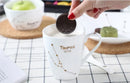 Axyaa Bone  Constellation Mug Cup with Spoon Lid - Zodiac Nespresso Cup