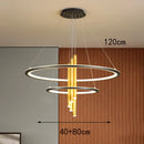 Axyaa LED Pendant Chandeliers for Modern Home Decor & Indoor Lighting