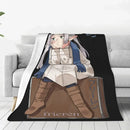 Axyaa Frieren Plush Blanket 150*125cm - Custom Throw Blanket for Sofa Bed, Lounge