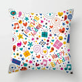 Axyaa Geometric Animal Pattern Cushion Cover for Sofa, Chair, Children's Room