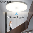 Axyaa Modern Motion Sensor LED Ceiling Lamps for Smart Indoor Lighting