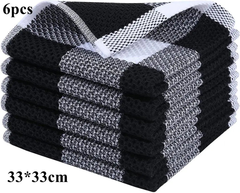 Axyaa Ultra Soft Microfiber Kitchen Dishcloth - Absorbent & Thick Magic Cleaning Towel