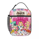 Axyaa Princess Alice Wonderland Insulated Lunch Bag Thermal Cooler Box