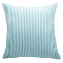 Axyaa Soft Corduroy Cushion Cover Striped Throw Pillow Case for Home Decor