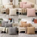 Knit Decorative Pillow Covers for Modern Living Room Sofa - Axyaa