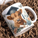 Alpine Calf Bathing Coffee Mug - Axyaa Office Friend Gift Cup