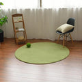Axyaa Coral Velvet Living Room Rug Blue Soft Nursery Modern Play Mat