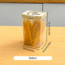 Axyaa Pasta Storage Box Sealed Plastic Container Kitchen Organizer
