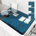 Axyaa Clothesline Art Drying Mat: Non-Slip Absorbent Tableware Mat for Kitchen Counter