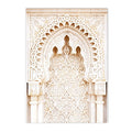 Morocco Mosque Door Canvas Print by Axyaa for Living Room Decor
