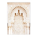 Morocco Mosque Door Canvas Print by Axyaa for Living Room Decor