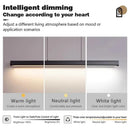 Axyaa Nordic LED Pendant Light for Dining Room Kitchen Bar - Dimmable Strip Chandelier