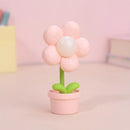 Axyaa Mini LED Flower Night Light Cute Table Lamp Desktop Ornament for Kids