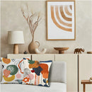 Axyaa Geometric Pattern Throw Pillow Cover for Sofa, Bedroom, Car - Abstract Design