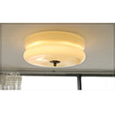 Axyaa Bauhaus Glass Ceiling Lamp, Medieval Cream Style for Living Room, Dining Room