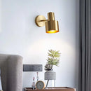 Axyaa Nordic Mirror Brass Wall Lamp LED Lighting for Bedside, Bathroom, Cloakroom