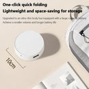 Axyaa Foldable Lamp With Clock USB Charging LED Desk Light