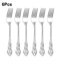 Axyaa Stainless Steel Luxury Cutlery Set - 30 Pieces