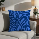 Axyaa Abstract Pattern Print Pillow - Modern Home Cushion Cover