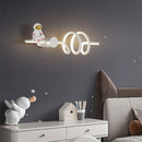 Axya Modern Astronaut LED Wall Lamp for Children's Room, Bedroom, Study, Living Room