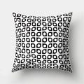 Axyaa Geometric Star Square Pillow Cover - Modern Home Decor Art Print