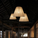 Axyaa Retro Cloth Chandelier for Home Decor
