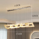 Axyaa Crystal Chandelier Pendant Light for Living Room Dining Room Ceiling Lighting