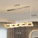 Axyaa Crystal Chandelier, Luxury Pendant Light for Living and Dining Room
