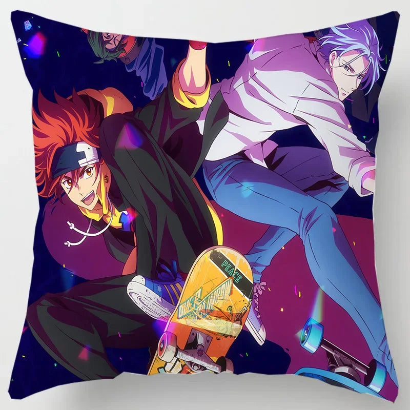 Axyaa SK8 Reki Kyan Miya Langa Pillow Case - Home Decor Cartoon Throw Pillowcases