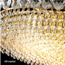 Axyaa Crystal Light Chandelier for Dining Hall, Living Room, Hotel - Nordic Style Fixture