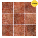 Axyaa 3D Tile Sticker Self-adhesive Wall Panel for Kitchen Bathroom - Green Tile Backsplash