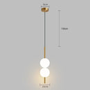 Axyaa Nordic Pendant Light for Kitchen Island - Vertical Suspension Hanging Lamp
