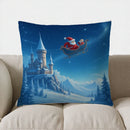 Winter Tree Pillow Cover - Axyaa Branded Cushion Cover for Sofa, Bedroom, Car