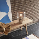 Axyaa Nordic Mushroom Glass Table Lamp: Modern, Stylish, Perfect for Bedrooms, Living Rooms & More